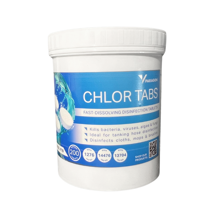 ChlorTabs - Disinfectant Chlorine tablets (200 tablets)