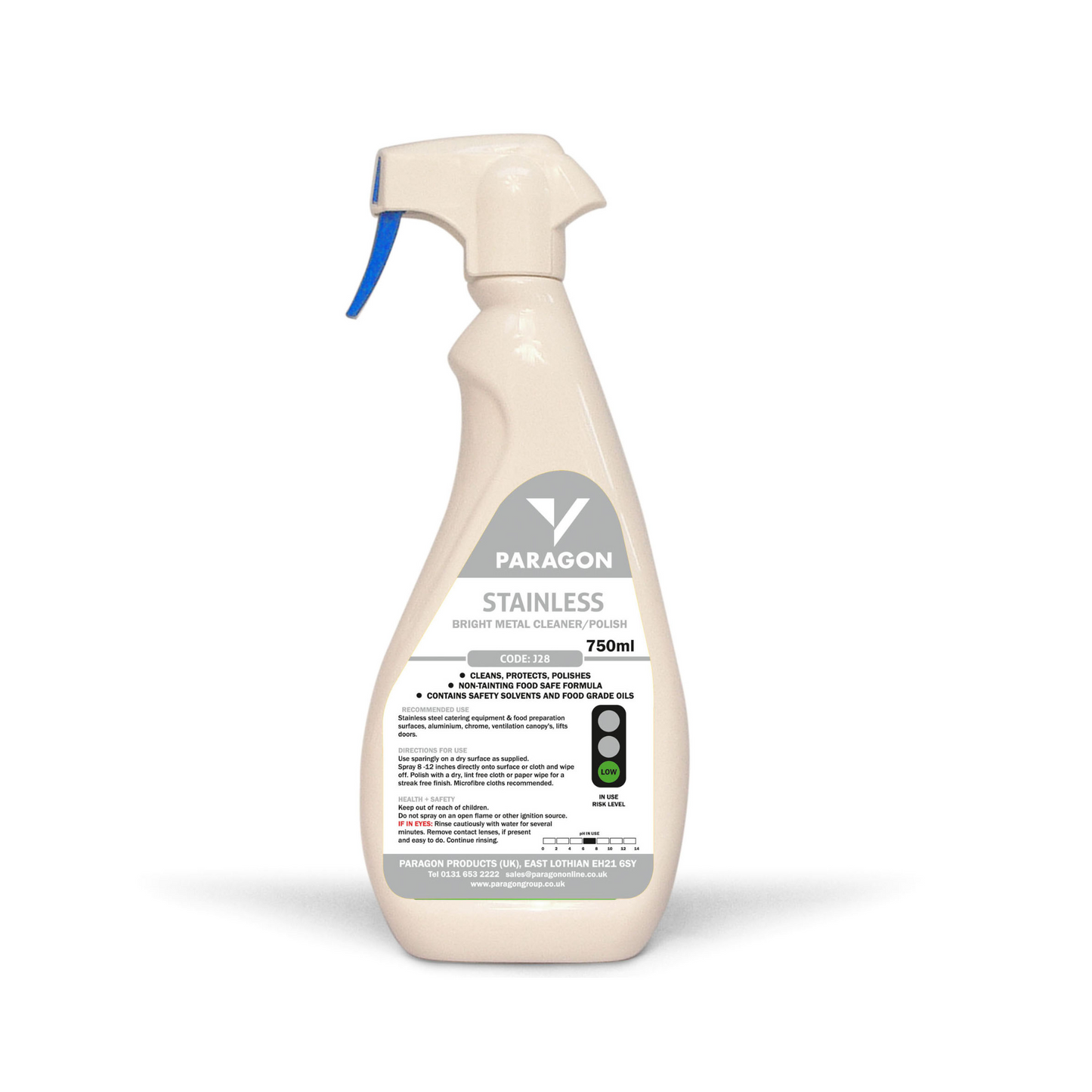 Stainless - Ready-to-use stainless steel & bright metal cleaner & polish (750ml)