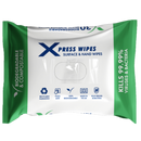 Xpress Wipes - Biodegradable hand and surface sanitising wipes