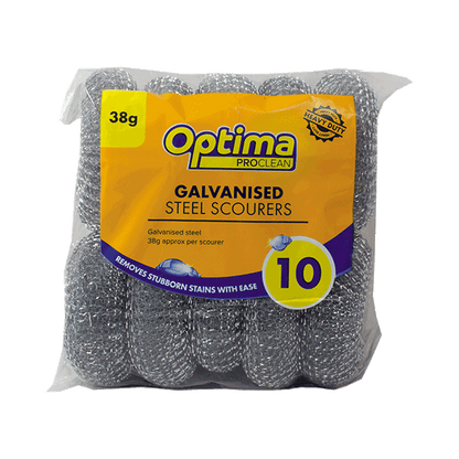 Galvanised Steel Scourer 38gm (10)
