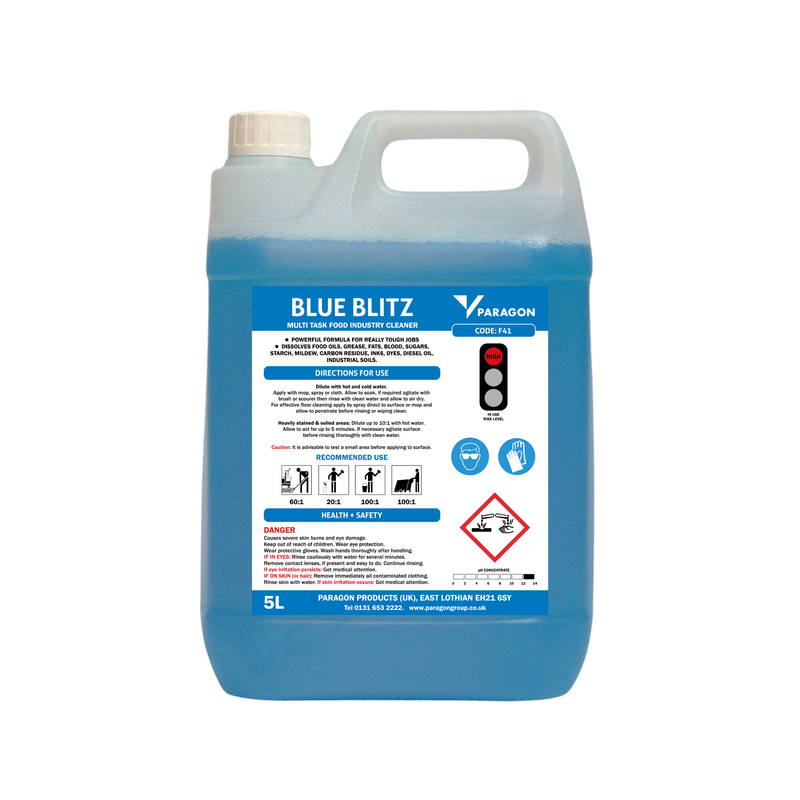 Blue Blitz - Multi-task Food Industry Cleaner
