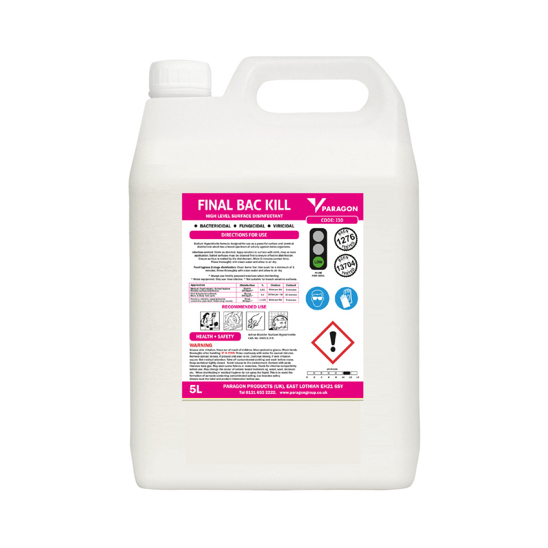 Final Bac Kill - High Level Surface Disinfectant