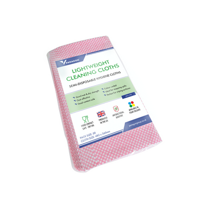 Semi-Disposable Hygiene Cloths – Heavy Duty Cleaning Cloths (50 Pack)