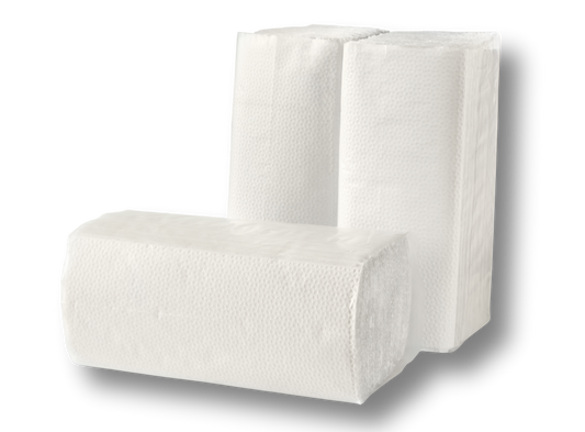 Dissolvable V-Fold Hand Towels
