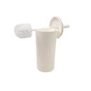 Stiff Toilet Brush with Enclosed Holder