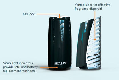 Oxygen VIVA!e Air Freshener Fragrance Dispenser - For use with VIVA!e refills