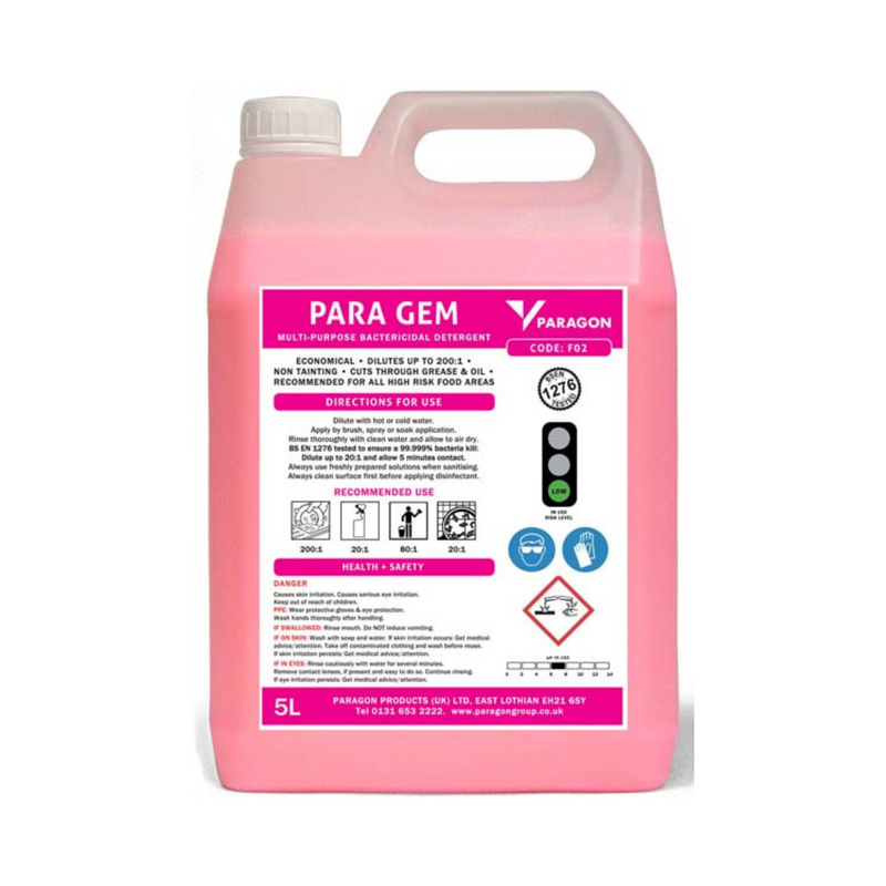 Para Gem - Multi-Purpose Bactericidal Detergent