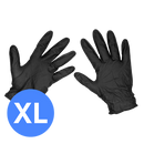 Diamond Grip, 8g Black Nitrile Powder Free Gloves (100) - XL