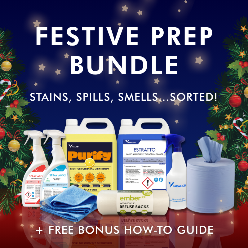 Festive Preparation 8 Piece Complete Cleaning Bundle (Now only £49.99 - discount automatically applied at checkout)