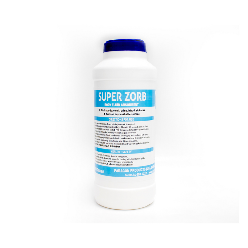 Super Zorb - body fluid absorbent