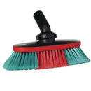 Vikan - 280mm Vehicle angled brush, waterfeed, soft/split,Black