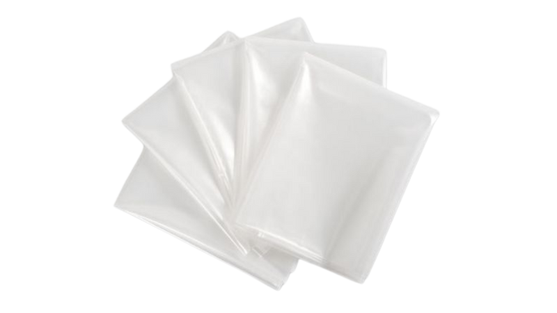 Ember 140ltr 100% Recycled Extra Heavy-Duty Clear Refuse Sack 20kg (100 bags)