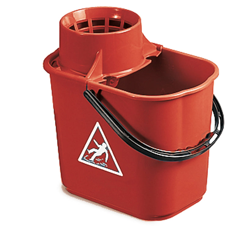 Optima Mop Bucket with Rose - 12 ltr