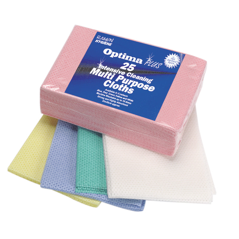 Optima Plus - Multi-purpose hygiene anti-bacterial cloths