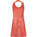Plastic Disposable Aprons 20u, Red (100)